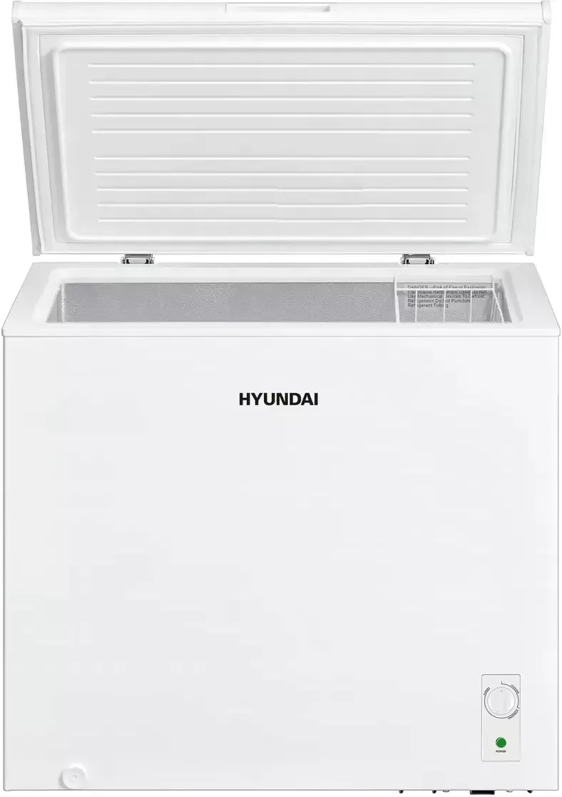 Морозильный ларь Hyundai CH2005, глухая крышка, белый — фото 3