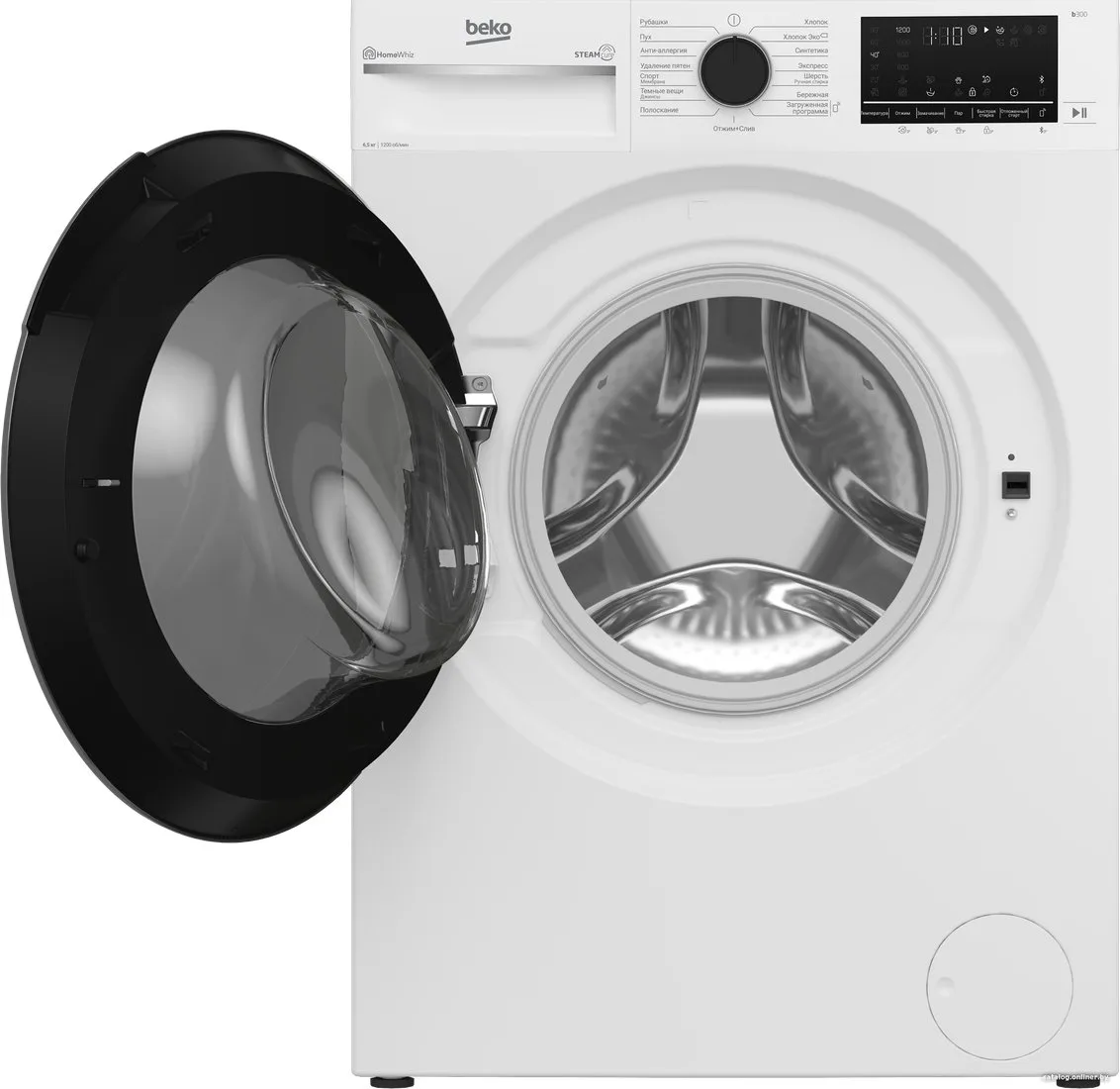 Стиральная машина Beko B3WFR56H2W, фронтальная загрузка, белый — фото 2