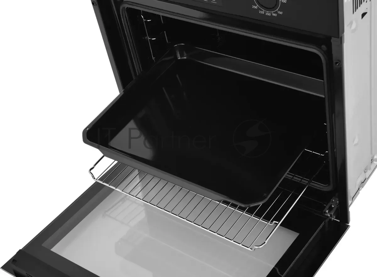 Духовой шкаф Indesit IFE 3644 J BL, электрический, чёрный — фото 2