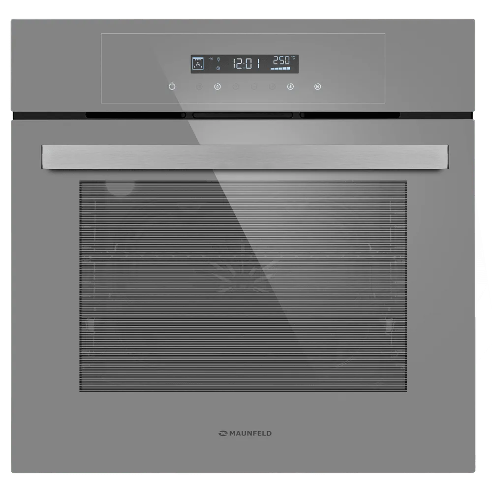 Духовой шкаф Maunfeld AEOD6063G2, электрический, серый