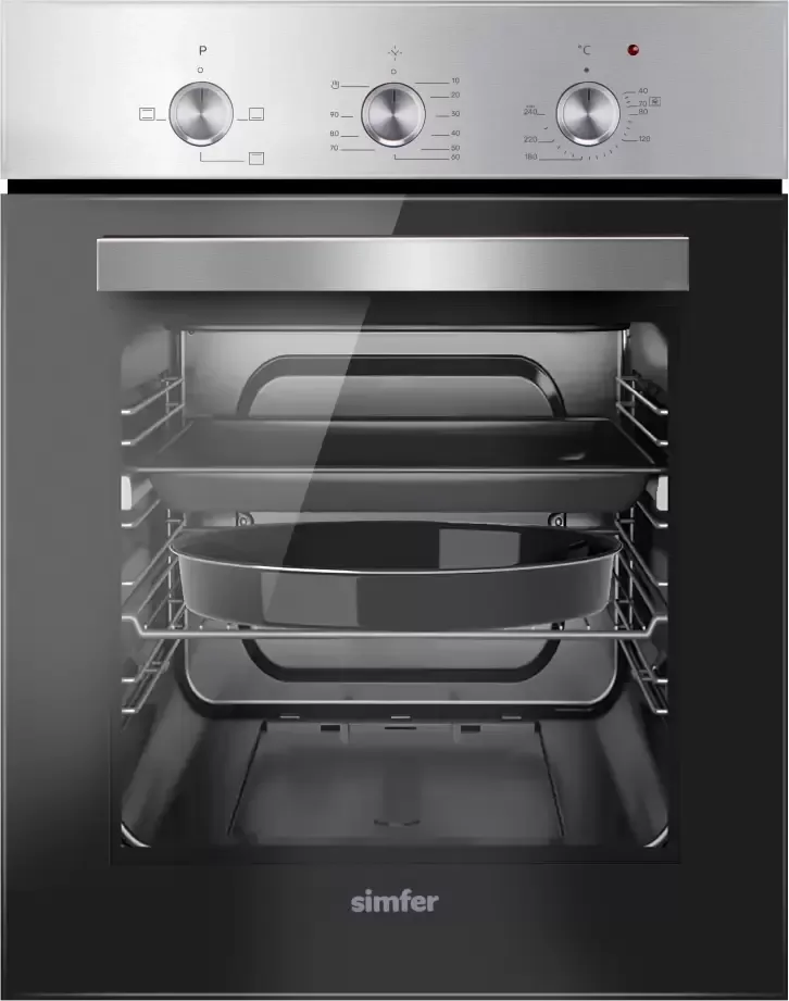 Духовой шкаф Simfer B6EC68122, электрический, белый