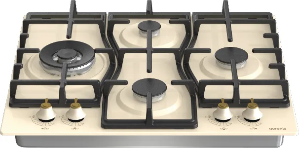 Газовая варочная панель Gorenje GW6D42CLI, бежевый