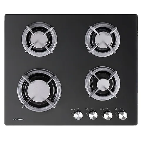 Газовая варочная панель Leran BASIC GH 64002 BG, чёрный