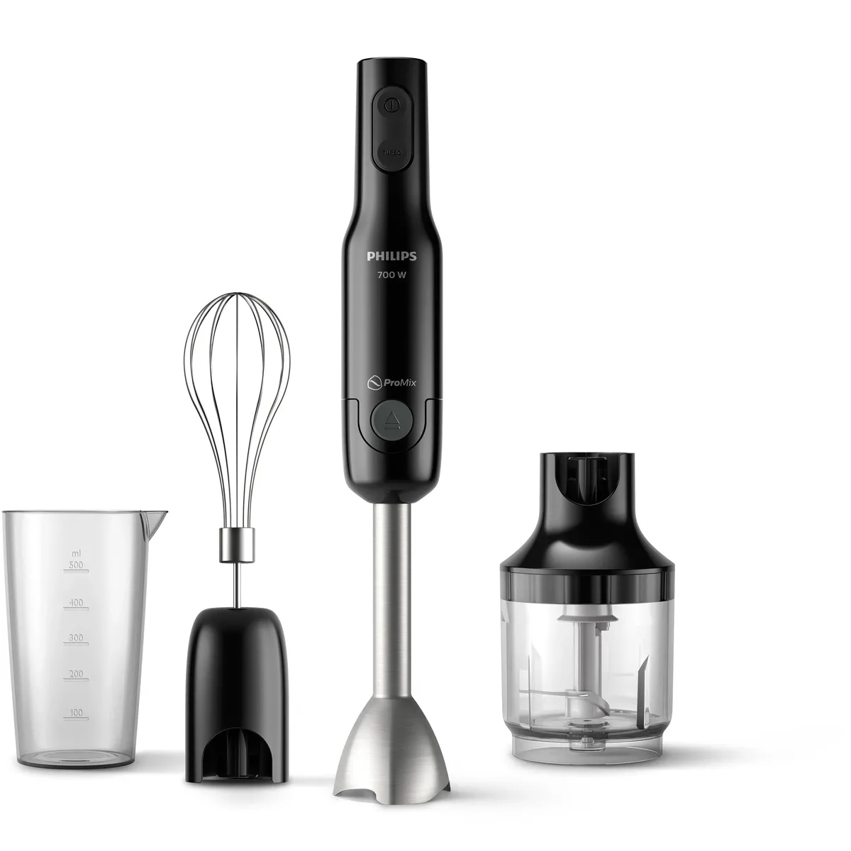 Блендер Philips HR2543/90, погружной, чёрный