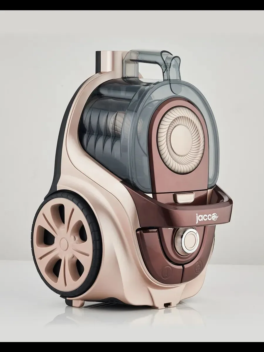 Пылесос Jacoo HJV-4950B, обычный, золотистый