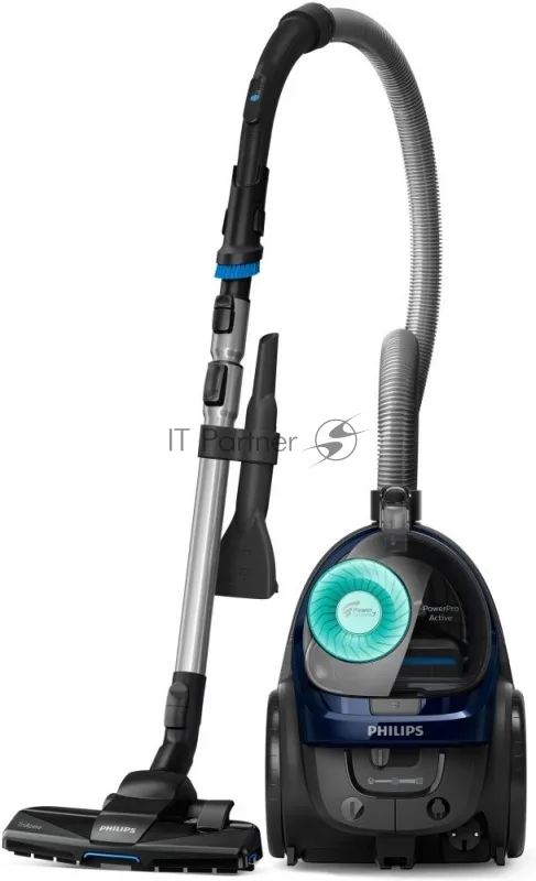 Пылесос Philips FC9573/01, обычный, синий — фото 4