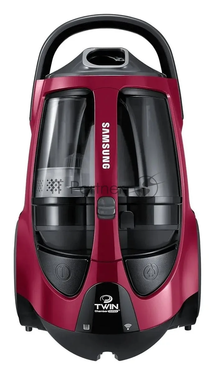Пылесос Samsung VCC 885HH3P, обычный, красный