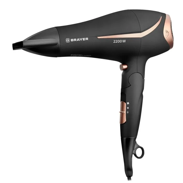 Фен Brayer BR3000BN, чёрный