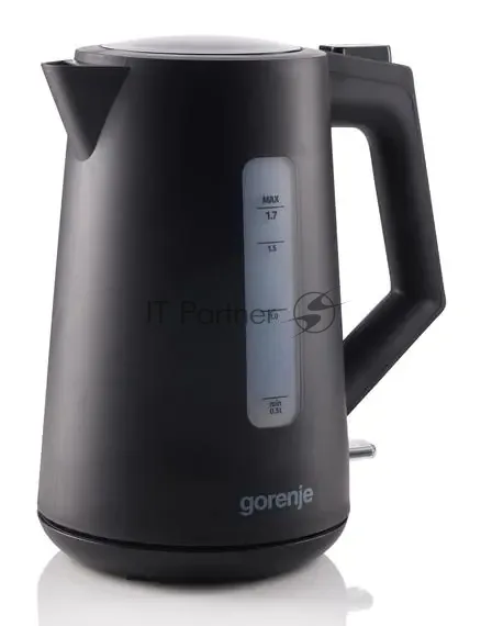 Чайник Gorenje K17OPB, электрический, чёрный — фото 3
