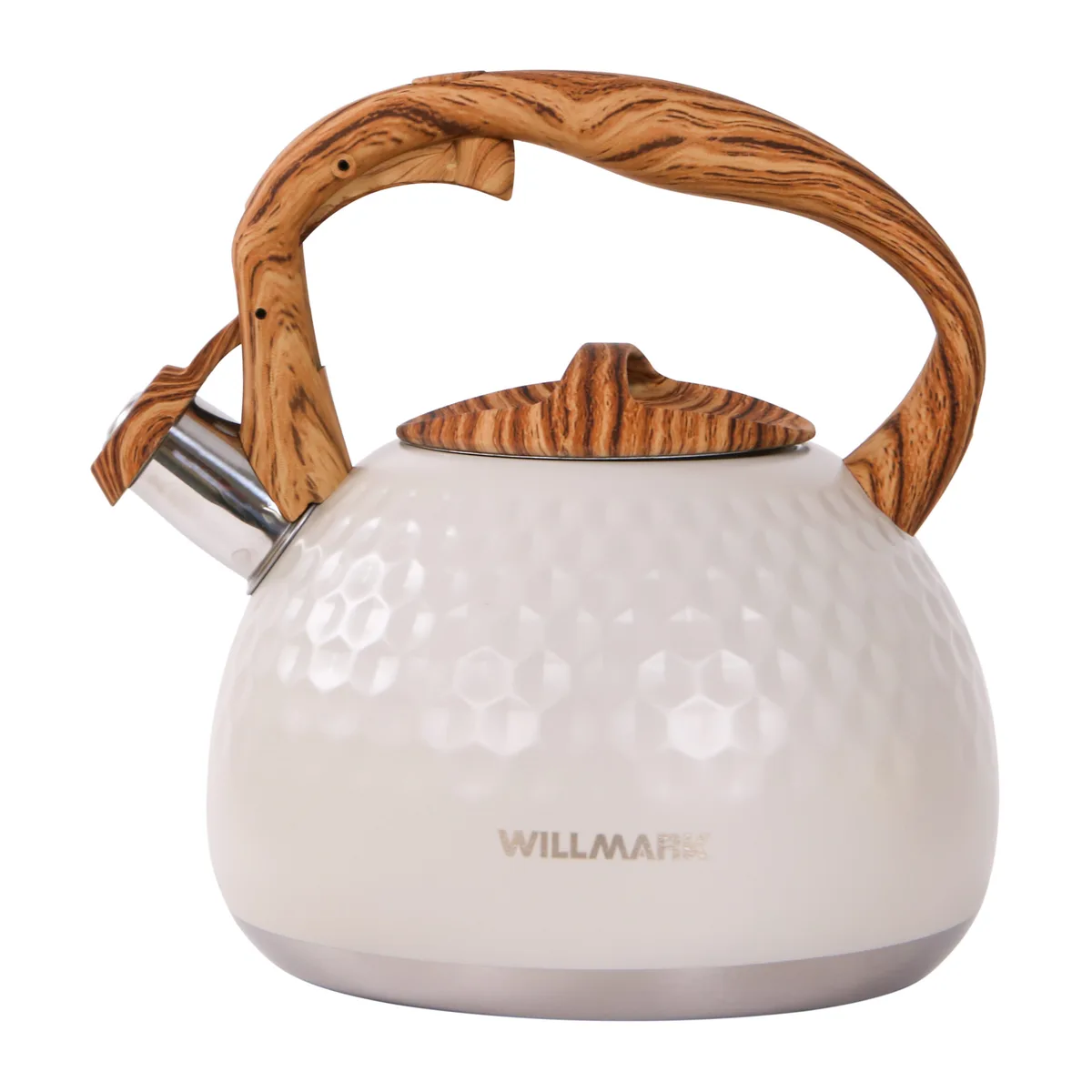 Чайник Willmark WTK-4122SS, электрический, белый