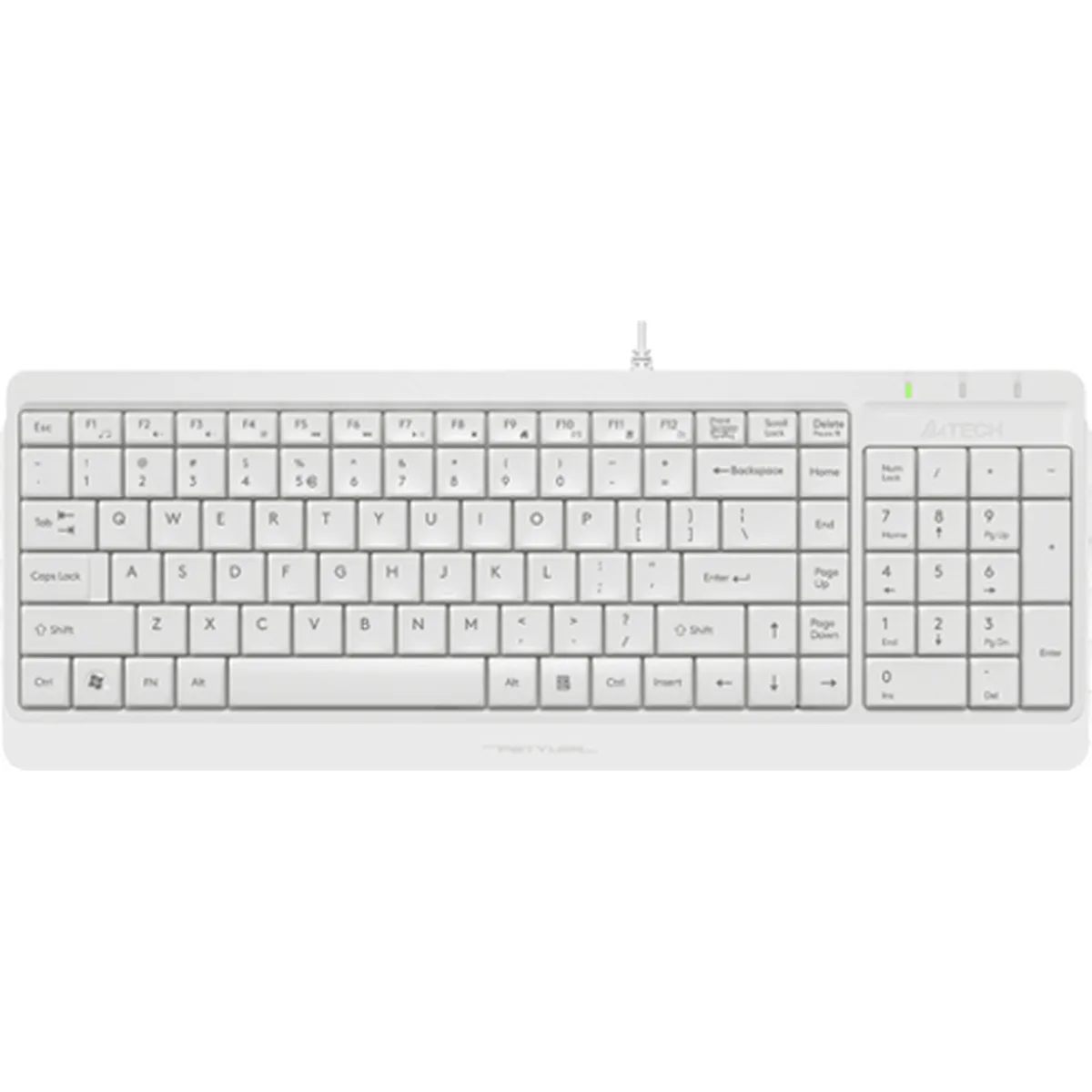 Клавиатура A4Tech Fstyler FK15, белый