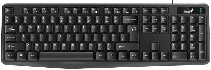 Клавиатура Genius SlimStar 126, белый