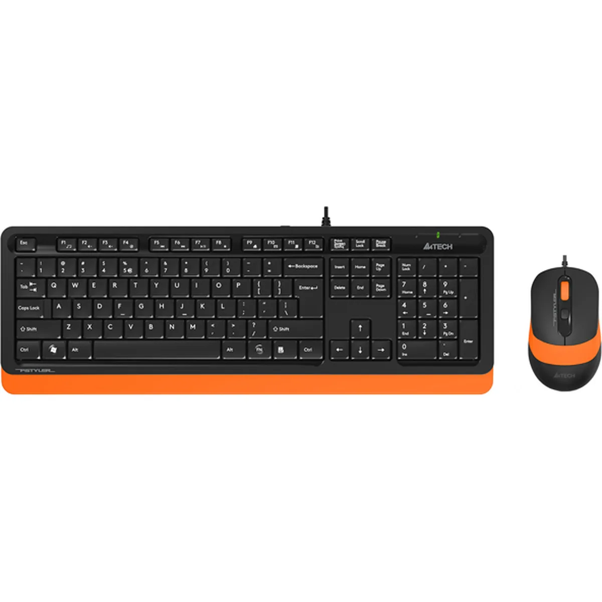 Комплект клавиатура и мышь A4Tech Fstyler F1010, чёрный