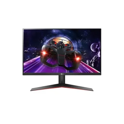 Монитор LG 24MP60G-B, 23", 1920x1200, IPS, 75 Гц, чёрный