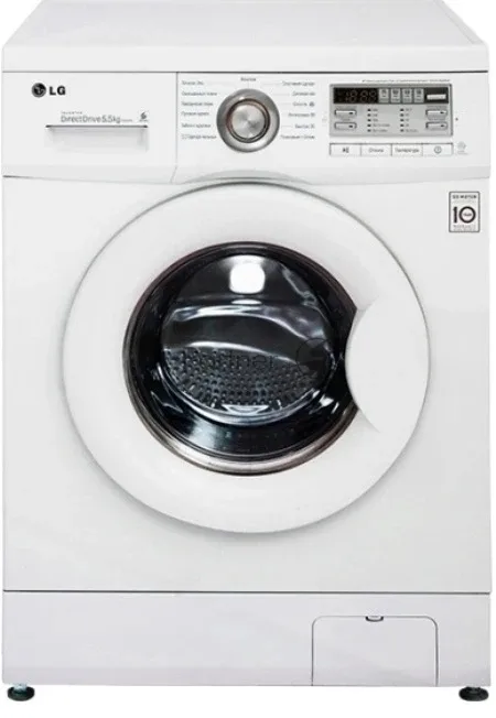 Стиральная машина LG F10B8MD, фронтальная загрузка, белый