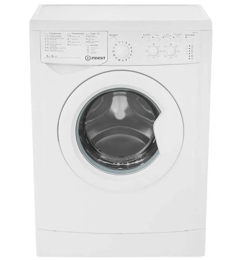 Стиральная машина Indesit IWSC 5105, фронтальная загрузка, белый
