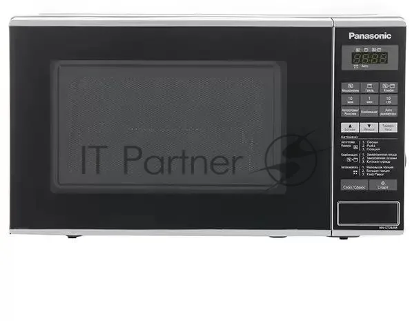 Микроволновая печь Panasonic NN-GT264MZPE, соло, серебристый — фото 2