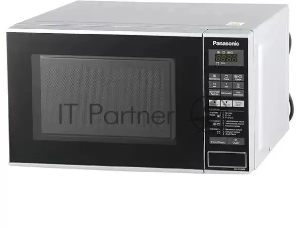 Микроволновая печь Panasonic NN-GT264MZPE, соло, серебристый — фото 3
