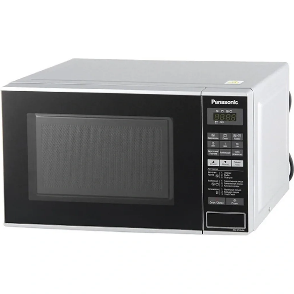 Микроволновая печь Panasonic NN-GT264MZPE, соло, серебристый