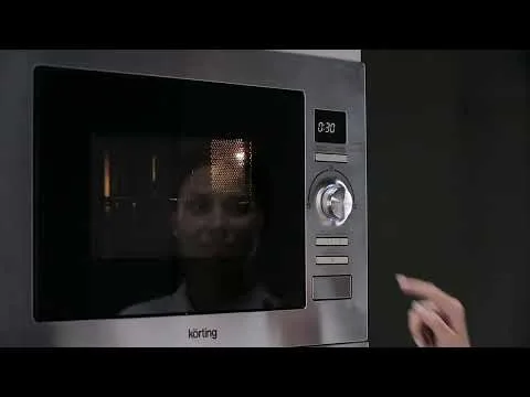 Встраиваемая микроволновая печь Korting KMI 925 CX, с грилем и конвекцией, серебристый
