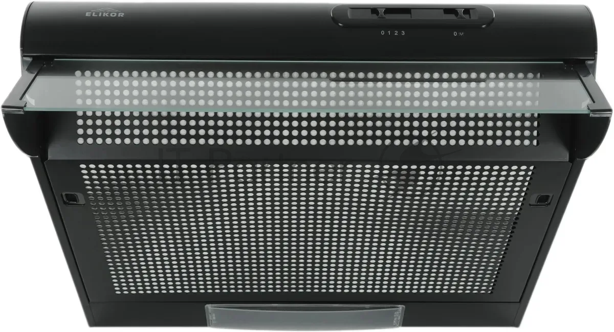 Вытяжка Elikor Davoline 60П-290-П3Л, плоская, чёрный
