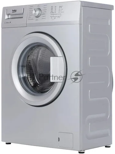 Стиральная машина Beko WRS 55P1 BSS, фронтальная загрузка, серебристый — фото 2