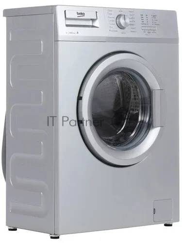 Стиральная машина Beko WRS 55P1 BSS, фронтальная загрузка, серебристый