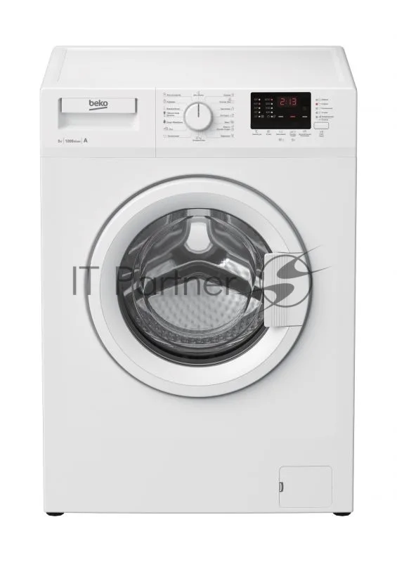 Стиральная машина Beko WRE55P2BWW, фронтальная загрузка, белый — фото 2
