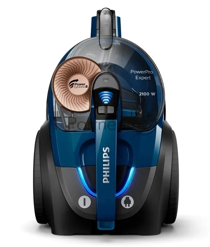 Пылесос Philips FC9733/01, обычный, синий