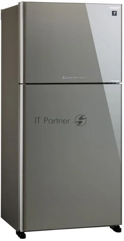 Холодильник Sharp SJ-XG60PGSL, двухкамерный, серебристый — фото 3