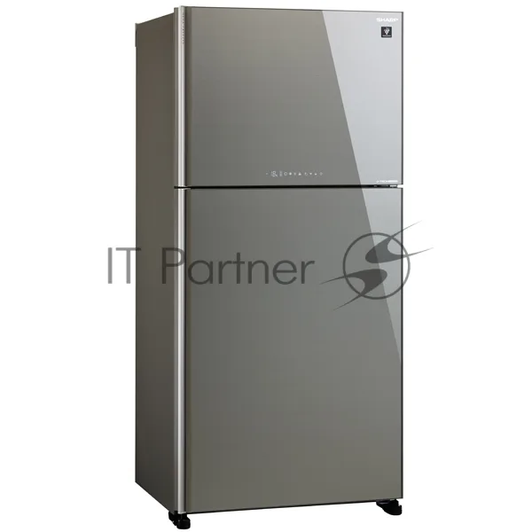 Холодильник Sharp SJ-XG60PGSL, двухкамерный, серебристый