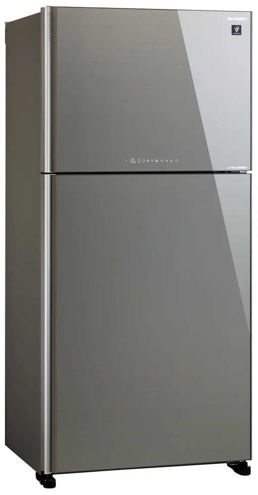 Холодильник Sharp SJ-XG60PGSL, двухкамерный, серебристый — фото 2