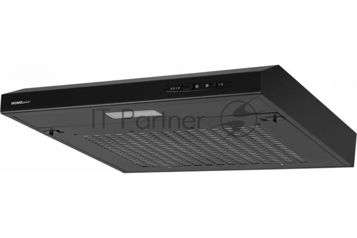 Вытяжка HOMSair Horizontal 60, плоская, чёрный