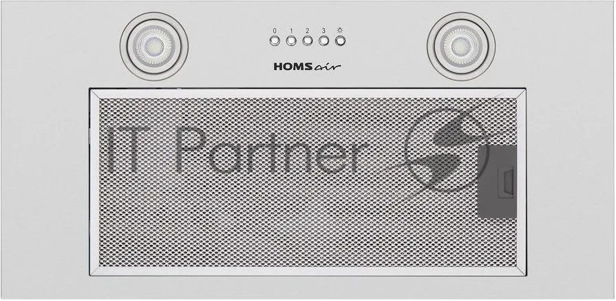 Вытяжка HOMSair Camelia Power 60, встраиваемая, нержавеющая сталь