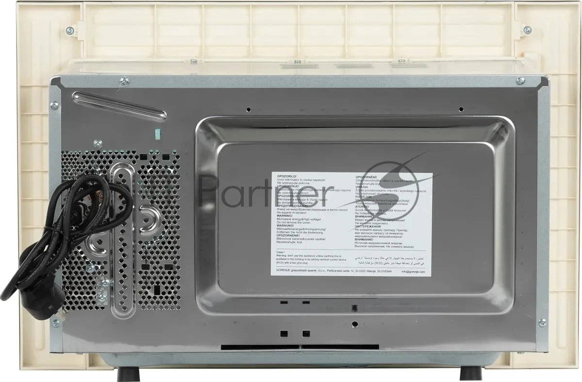 Встраиваемая микроволновая печь Gorenje BM235CLI, соло, бежевый — фото 4
