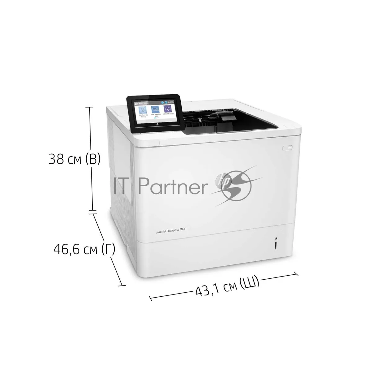 Принтер Hewlett-Packard LaserJet Enterprise M611dn — фото 2