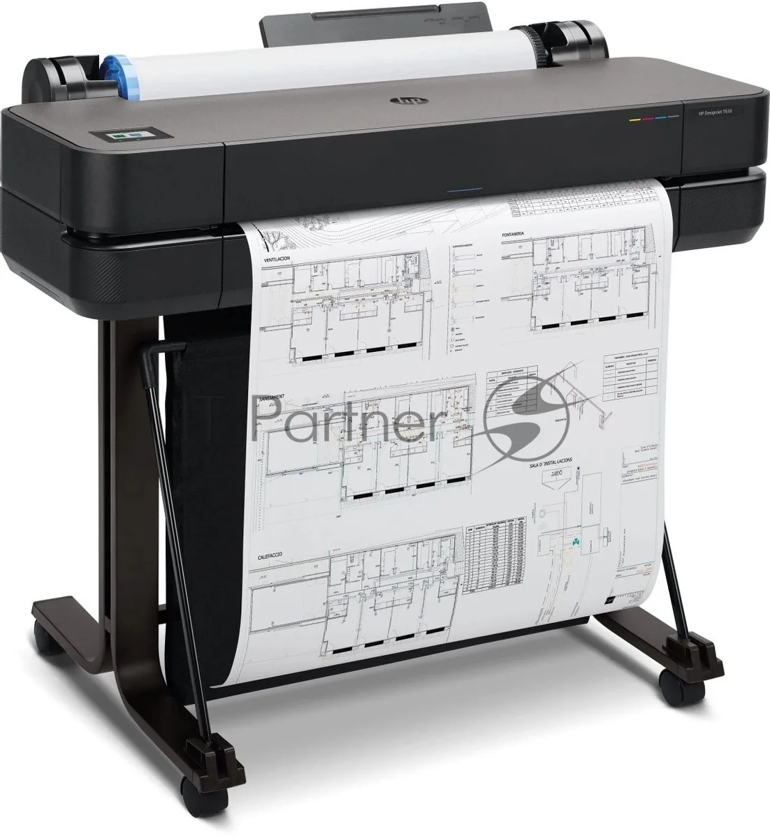 Принтер Hewlett-Packard Designjet T630 24" — фото 4