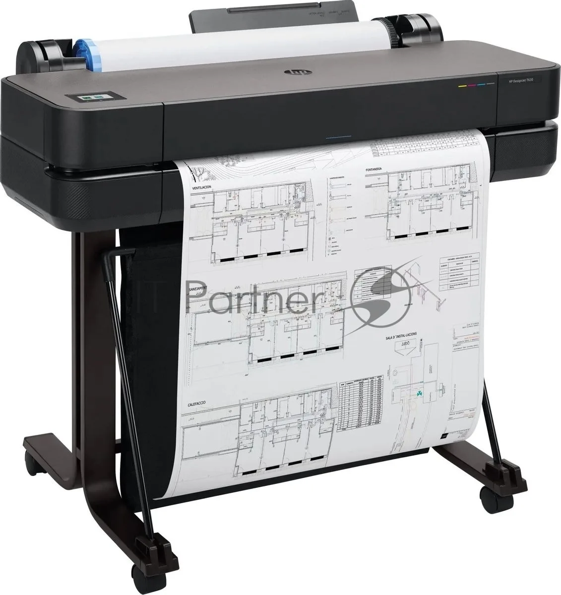 Принтер Hewlett-Packard Designjet T630 24" — фото 2