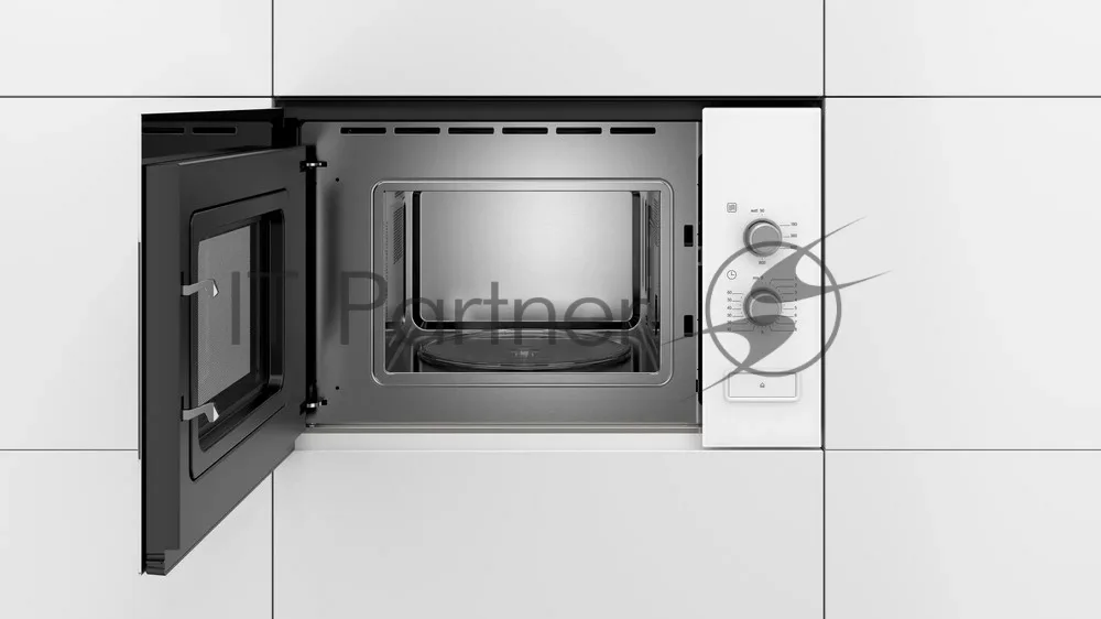 Встраиваемая микроволновая печь Bosch BFL520MW0, соло, белый — фото 4