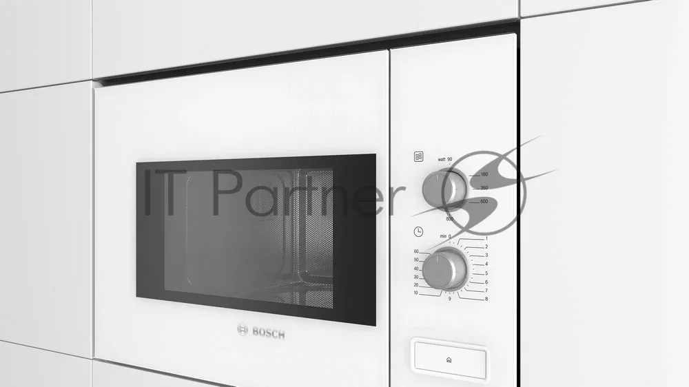 Встраиваемая микроволновая печь Bosch BFL520MW0, соло, белый — фото 2