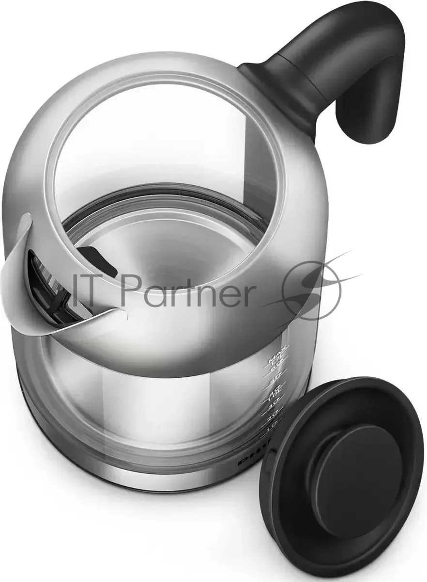 Чайник Philips HD9339/80, электрический, серебристый — фото 3
