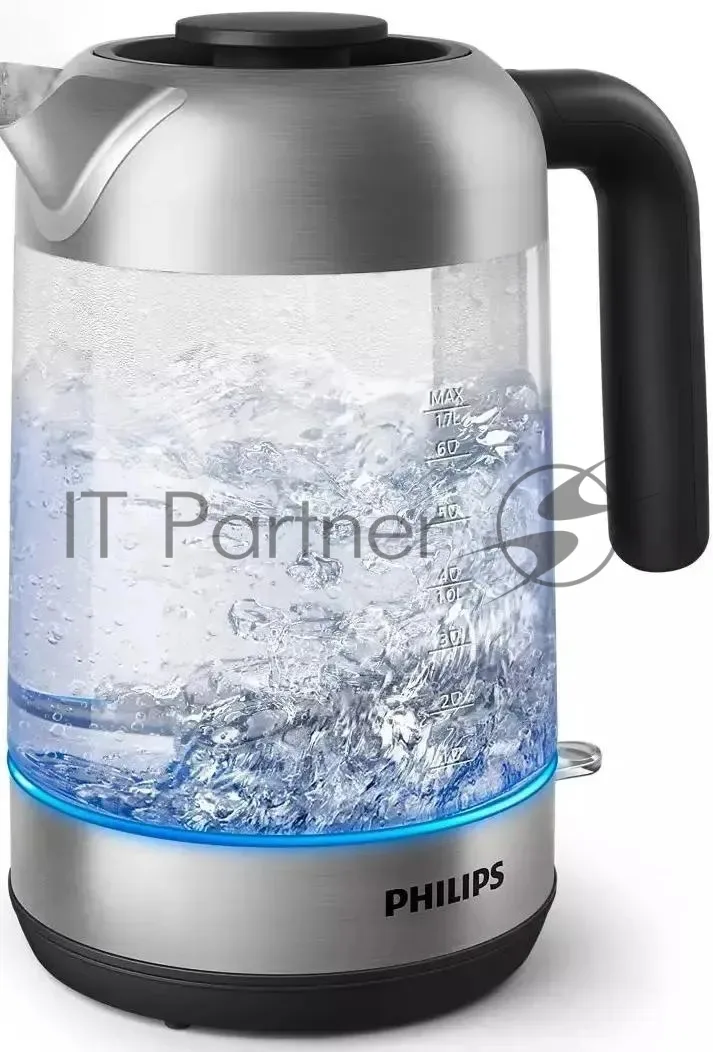 Чайник Philips HD9339/80, электрический, серебристый