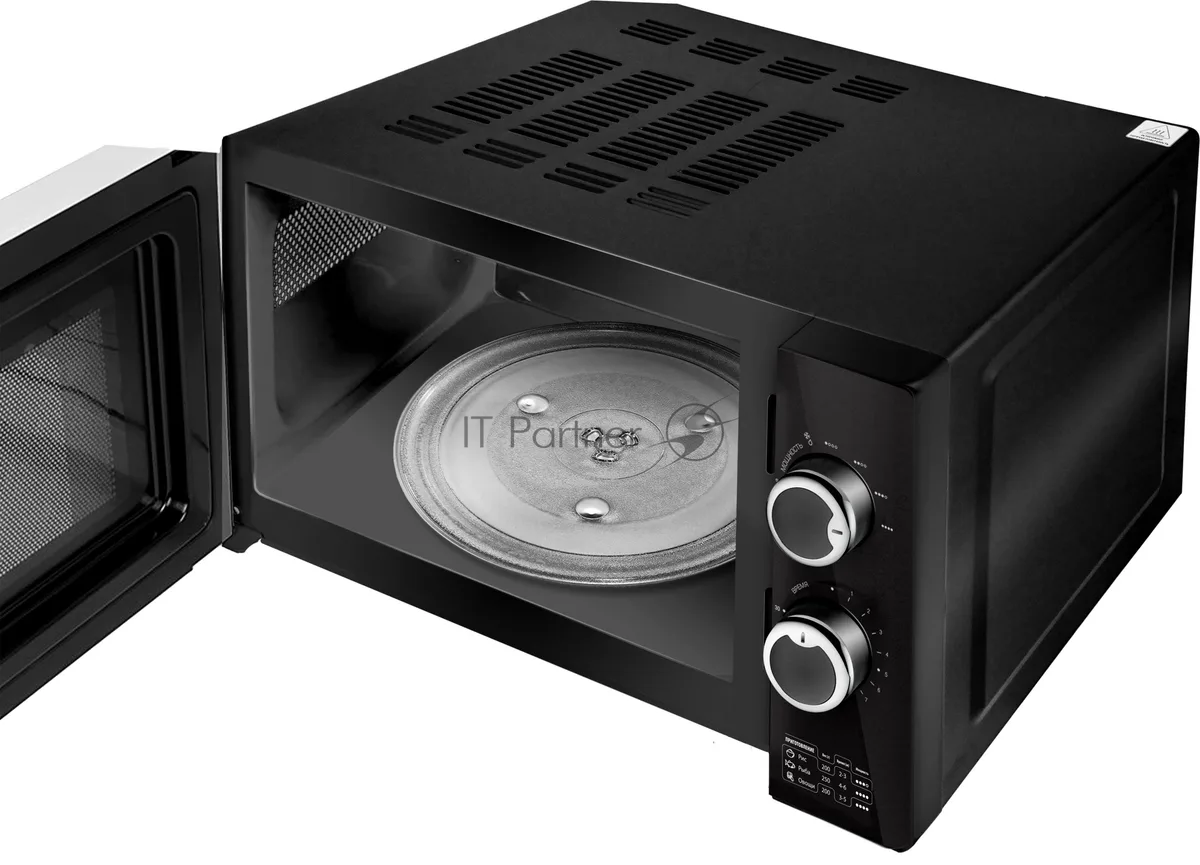 Микроволновая печь Centek CT-1570, соло, чёрный — фото 3