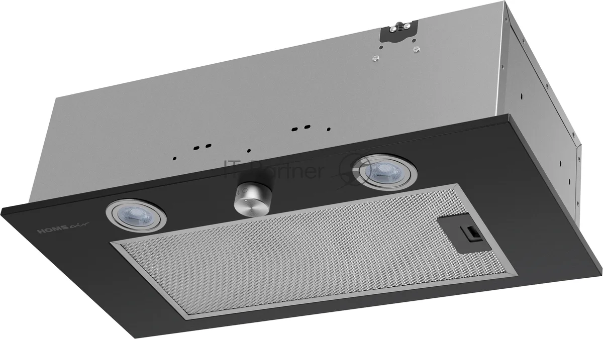 Вытяжка HOMSair Camelia Power 60RD, каминная, чёрный