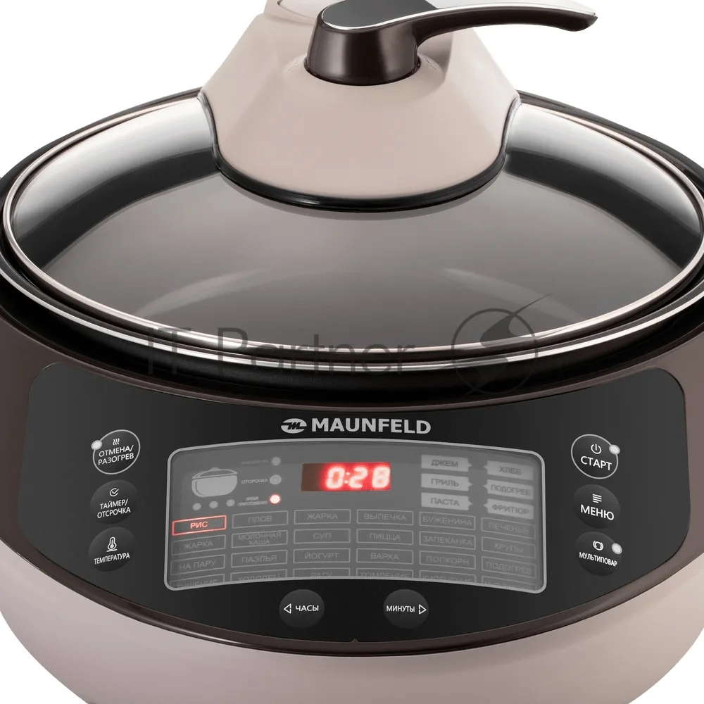 Мультиварка Maunfeld MF-1621BR, чёрный