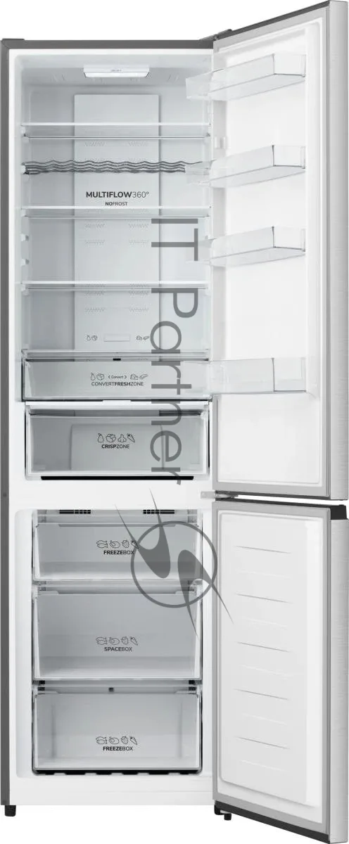Холодильник Gorenje NRK620FAXL4, двухкамерный, серый — фото 4