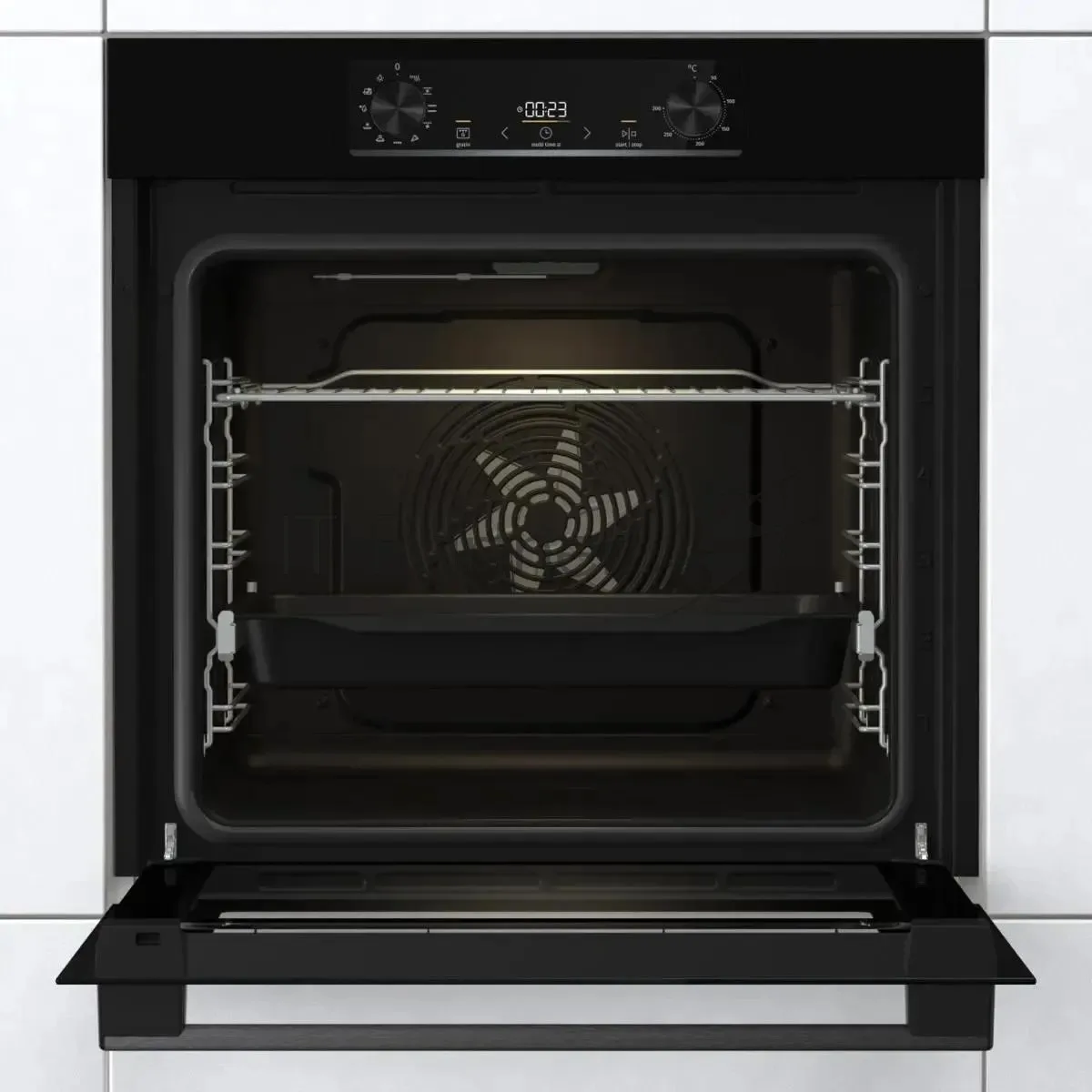 Духовой шкаф Gorenje BO6735E05B 738379, электрический, чёрный — фото 2
