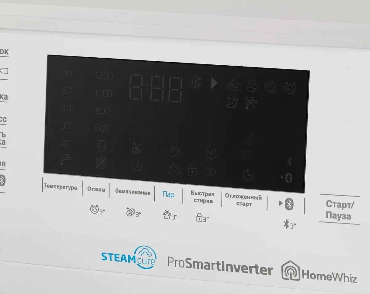 Стиральная машина Beko WSPE7H616W, фронтальная загрузка, белый — фото 2