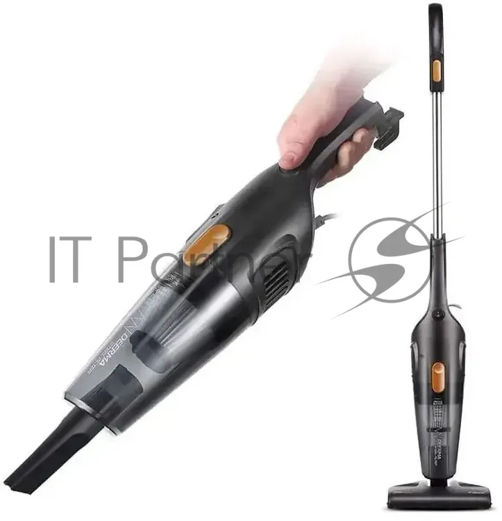 Вертикальный пылесос Deerma DX115C, проводной, чёрный
