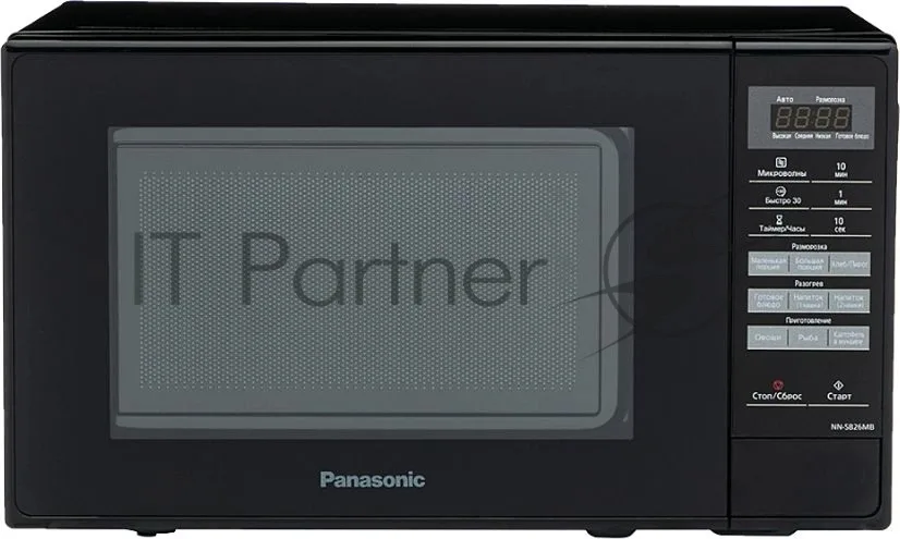 Микроволновая печь Panasonic NN-SB26MBZPE, соло, чёрный